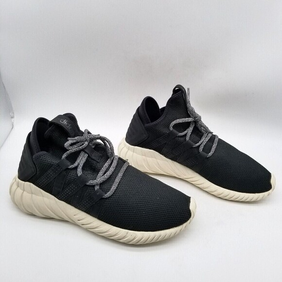 adidas Shoes - Adidas Womens Tubular Dawn 3 BY2123 Black Lace Up Low Top Running Shoes Size 7.5
